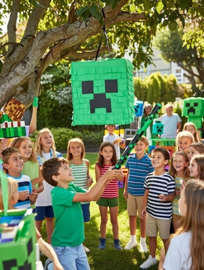 Minecraft creeper, TNT Pinata - photo numéro 2