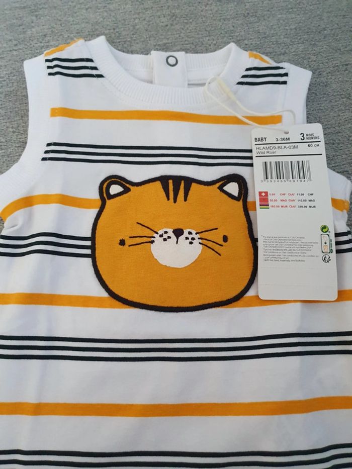 Boy: Ensemble tigre 3 mois - photo numéro 7