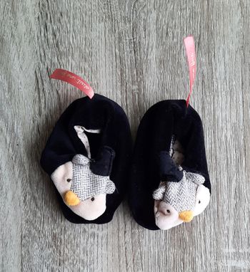 Chaussons bleus 0/6 mois Moulin Roty