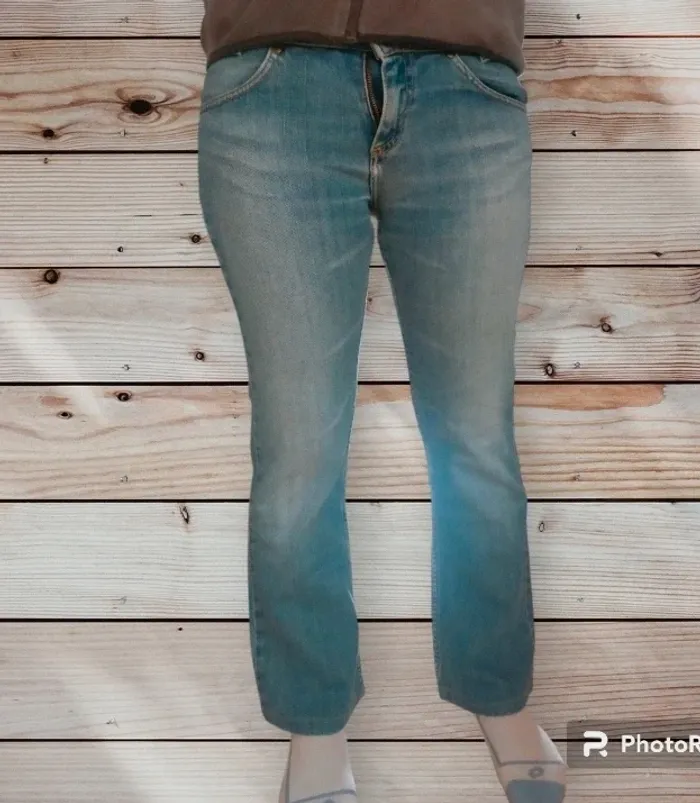 Jean usé vintage taille 36 lee cooper - photo numéro 4
