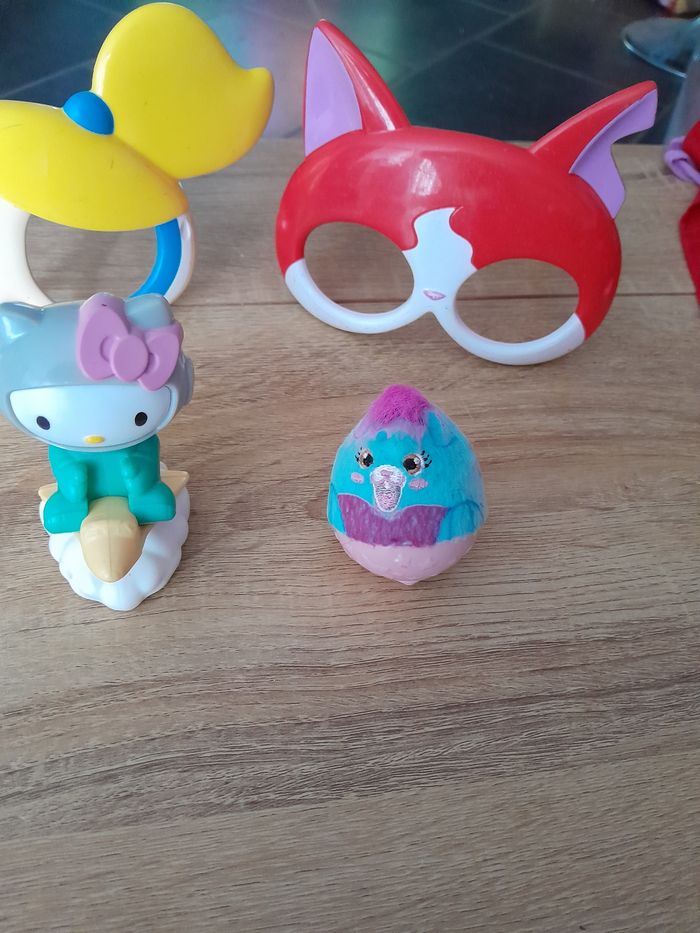 Lot de 7 jouets filles hello kitty McDonald's - photo numéro 4
