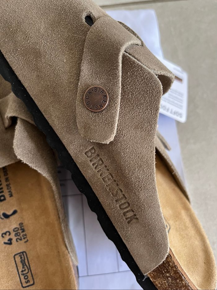 Birkenstock Boston taupe/olive - photo numéro 5