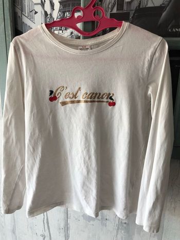 Tee shirt manches longues fille