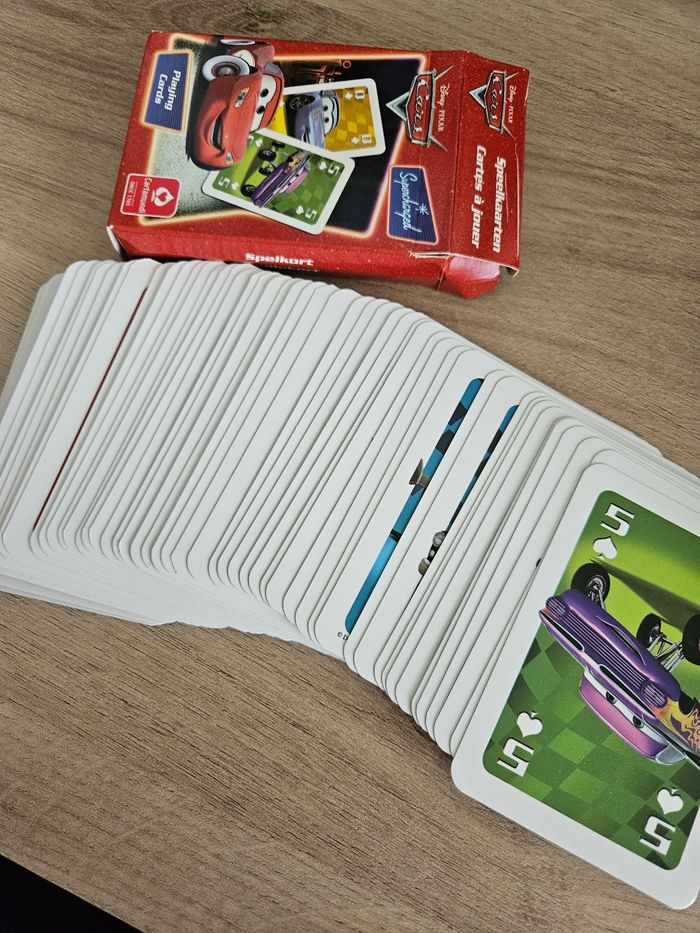 Jeux de cartes Cars - photo numéro 2