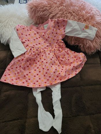 Ensemble fille 1mois