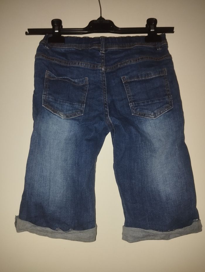 Bermuda jean tissaia taille 9 ans - photo numéro 3