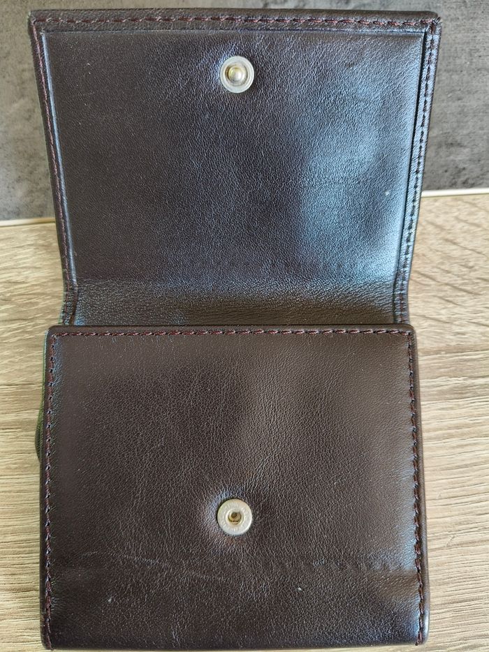 Porte monnaie Lancel marron - photo numéro 2