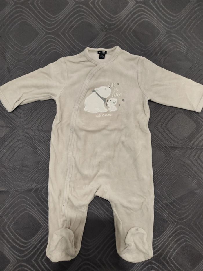 Pyjama Kiabi 9 mois ours polaire
