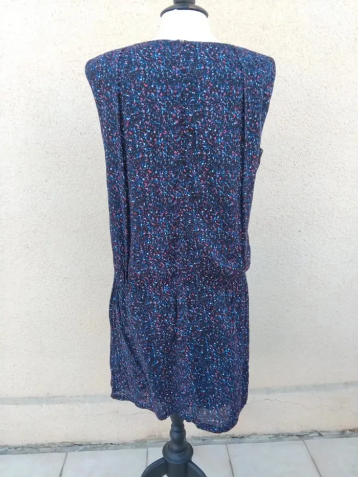Robe  atypique Comptoir des cotonniers t42 100% viscose - photo numéro 5