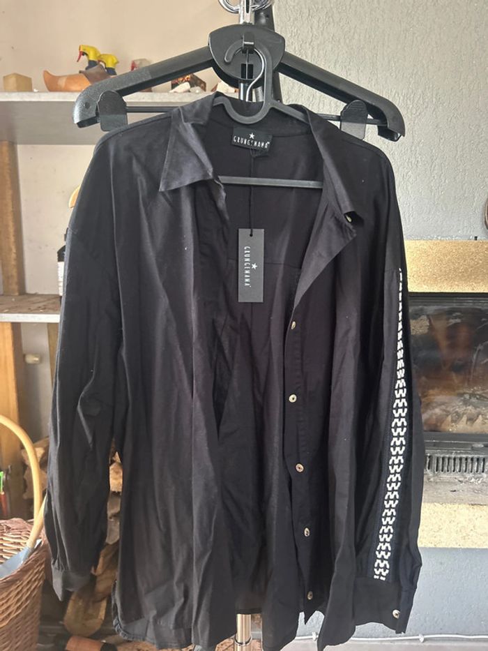 Chemise noire Grungemama