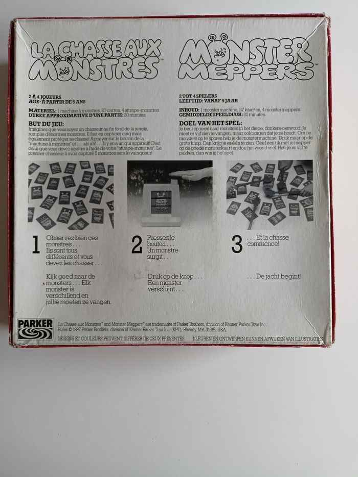 La chasse aux monstres parker complet - photo numéro 2