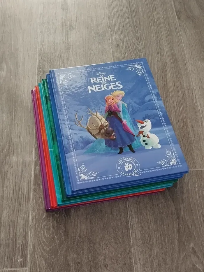 Lot de 6 livres Disney les grands classiques en BD L071 - photo numéro 2