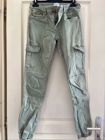 Pantalon cargo kaki