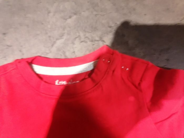 Tee shirt rouge bébé - photo numéro 2