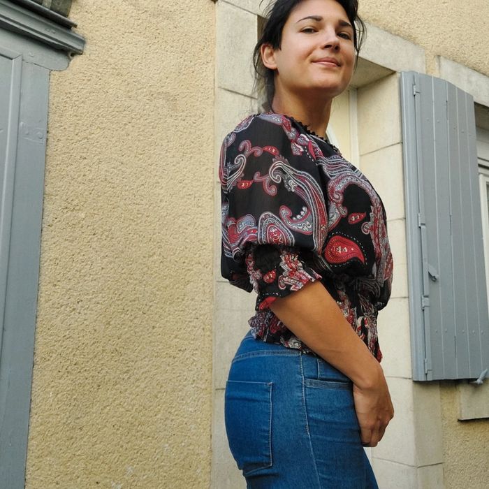 Magnifique blouse Vintage taille M - photo numéro 2