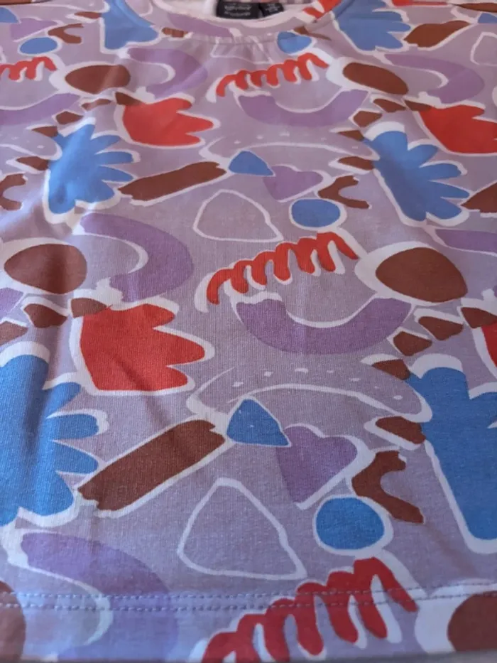 T-shirt court babyface mauve 5Y/110cm - photo numéro 5