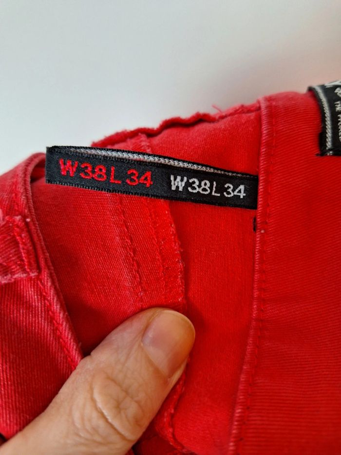 Pantalon effet huilé femme 38 only - photo numéro 4