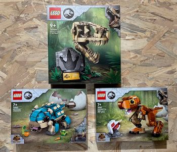 Pack LEGO Jurassic World - 76962 / 76964 / 76967 - Neufs et scellés