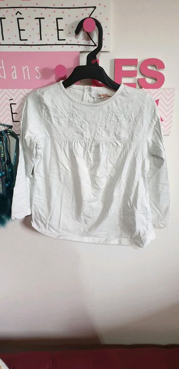 Blouse tee-shirt manche longue