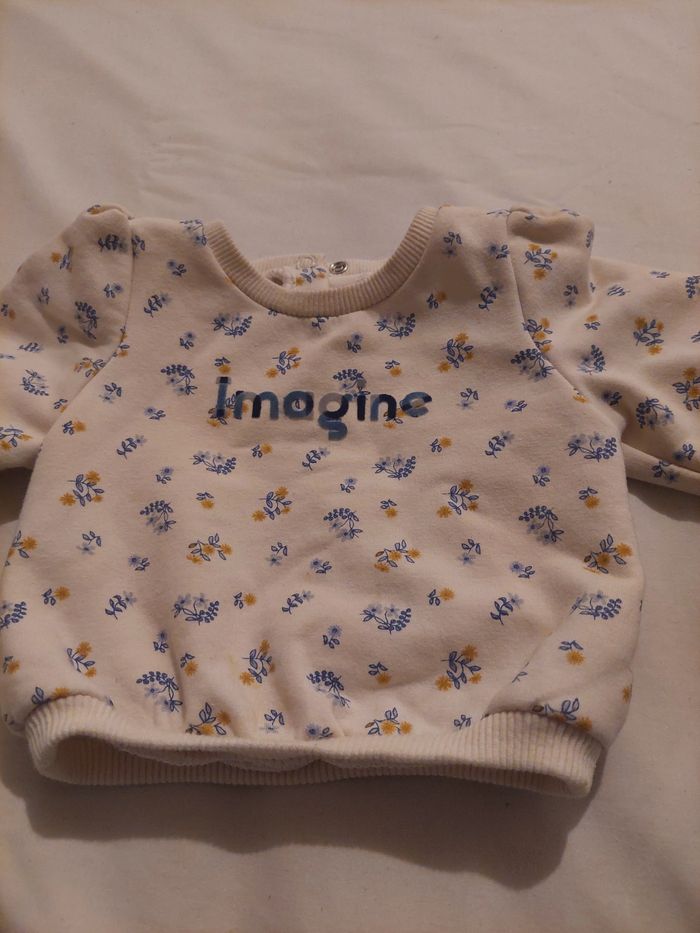 Pull bébé fille 3 mois