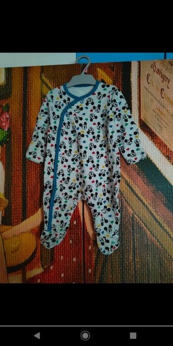 Pyjama fin 3 mois mickey