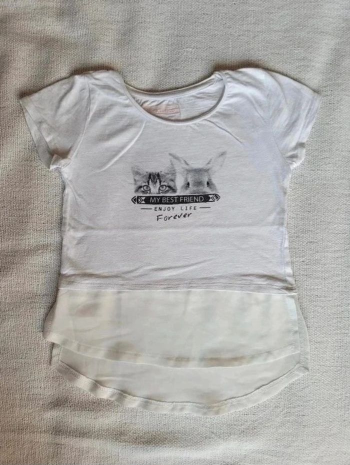 T-shirt in extenso 6 ans