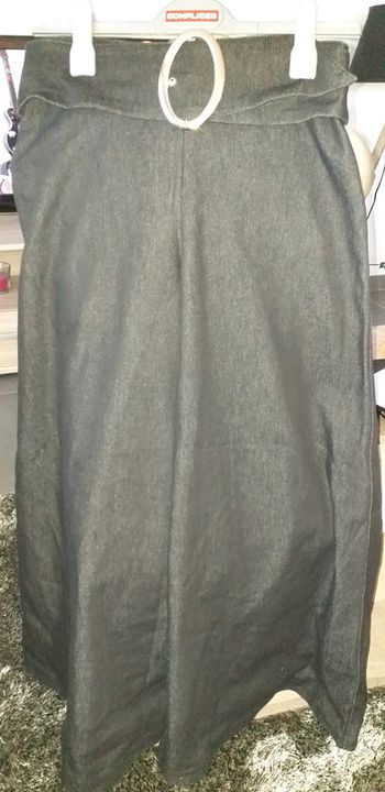 Pantalon robe jean bleue foncé