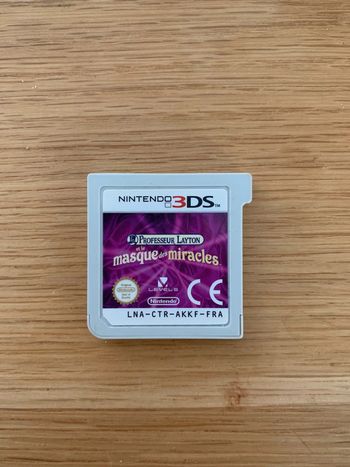 Professeur Layton et le masque des miracles 3DS
