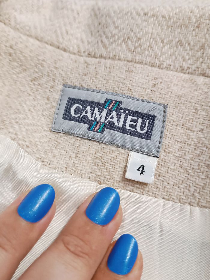 Blazer beige Camaïeu - photo numéro 4
