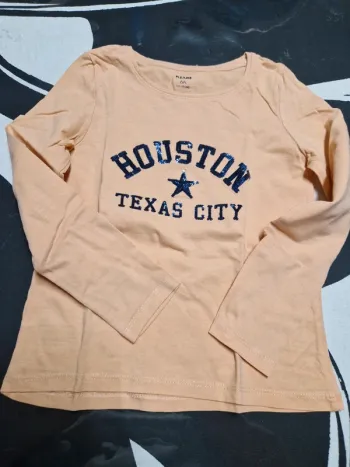 Tee shirt 6 ans kiabi abricot