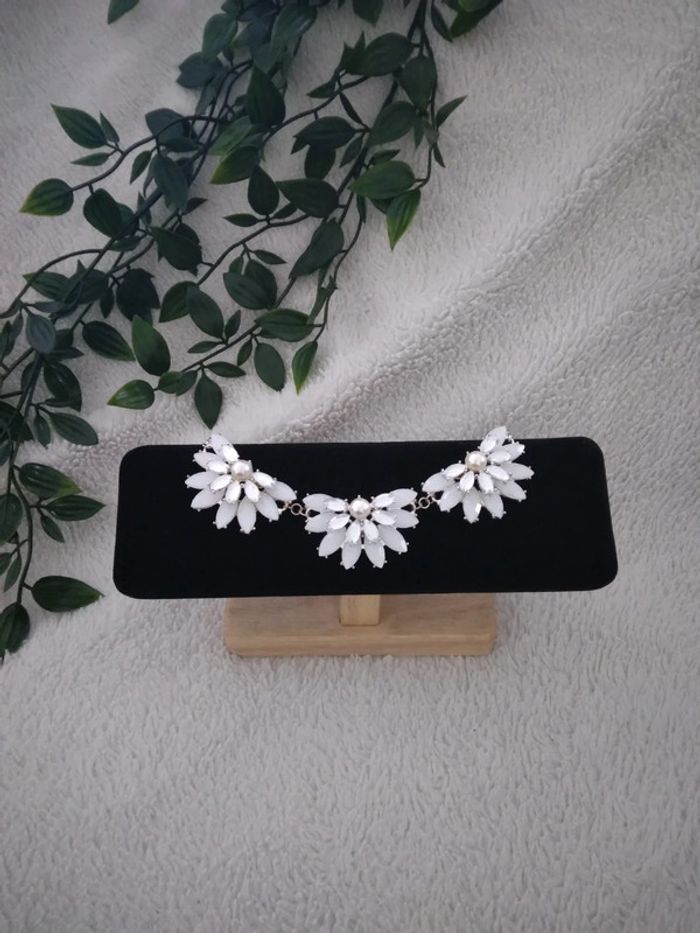 🍁-50% sur les lots🍁🌸Collier à motif fleuri🌸 - photo numéro 2