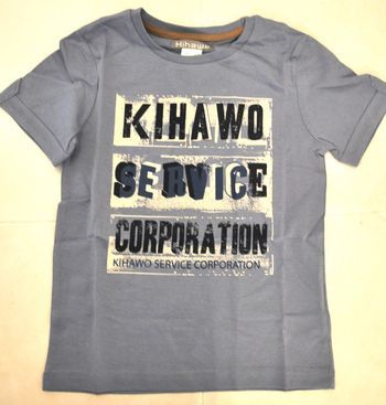 T-shirt bleu avec inscription 6 ans NEUF