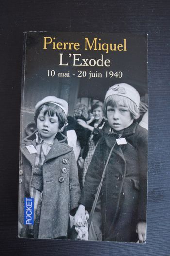 Livre de poche l'exode Pierre Miquel Pocket