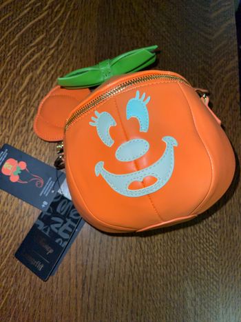 DISNEY - Citrouille Minnie Visage Rayonnant- Sac Bandoulière SUM23