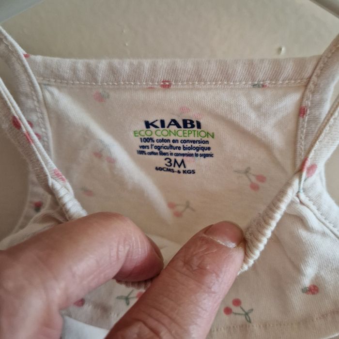 Barboteuse 3 mois abricot - photo numéro 3