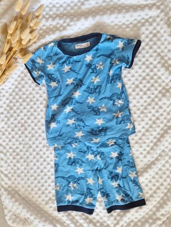 Pyjama dinosaures - pyjama short 6-7 ans