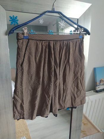 Jupe doublée motif état impecc