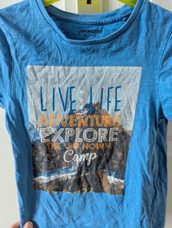 Tee shirt bleu orchestra - photo numéro 3