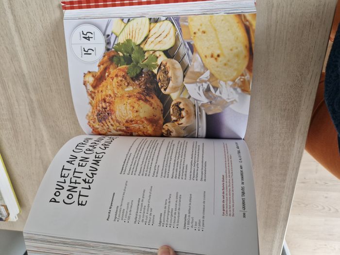 Livre de Recettes Express "On Mange Quoi ?" Sylvia Gabet - 230 Recettes 20 Min - photo numéro 3