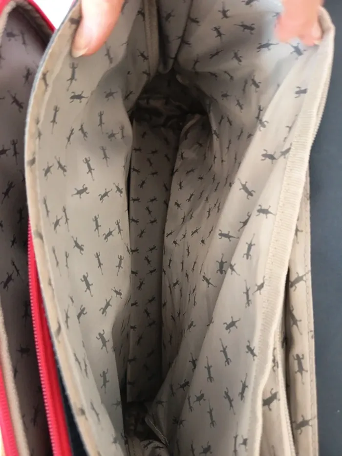 Cartable fille caméléon , 3 compartiments , fleurie - photo numéro 10