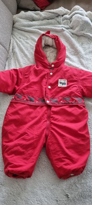 Combinaison chaude 12 mois