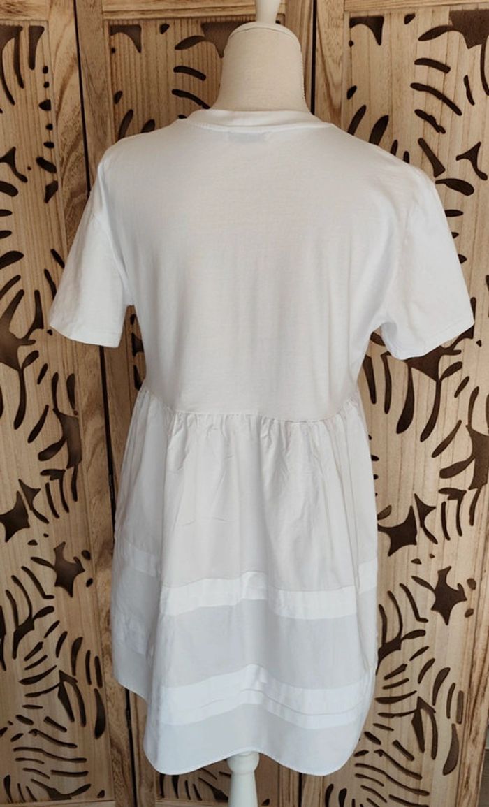 Robe blanche Taille L Zara - photo numéro 4