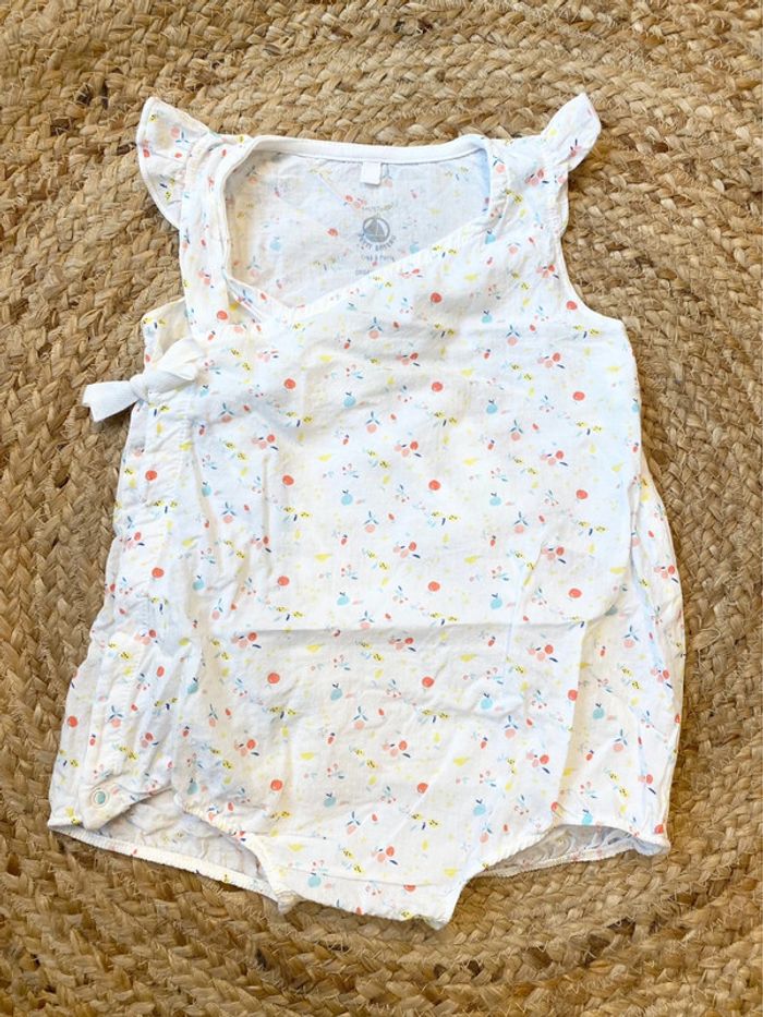 Barboteuse petit bateau 6 mois fille