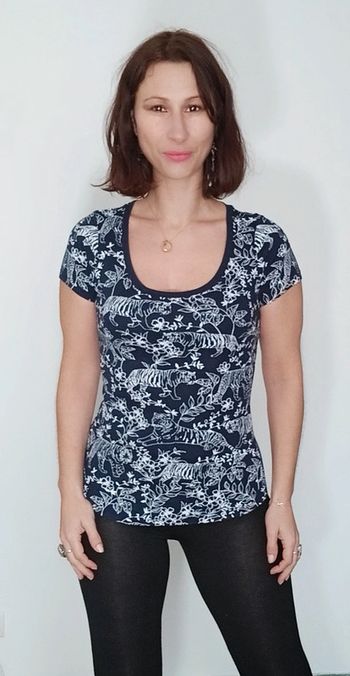 T shirt motifs tigres Camaïeu 38