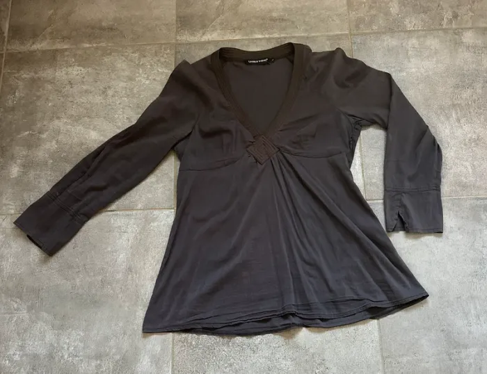 💫 Sublime Chemise chic état impeccable Lauren Vidal L - photo numéro 8