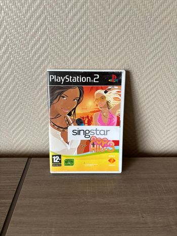 Boîtier Sing Star Pop 3 Ps2