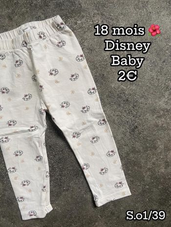 Legging 🌺 18 mois 🌺 Disney Baby