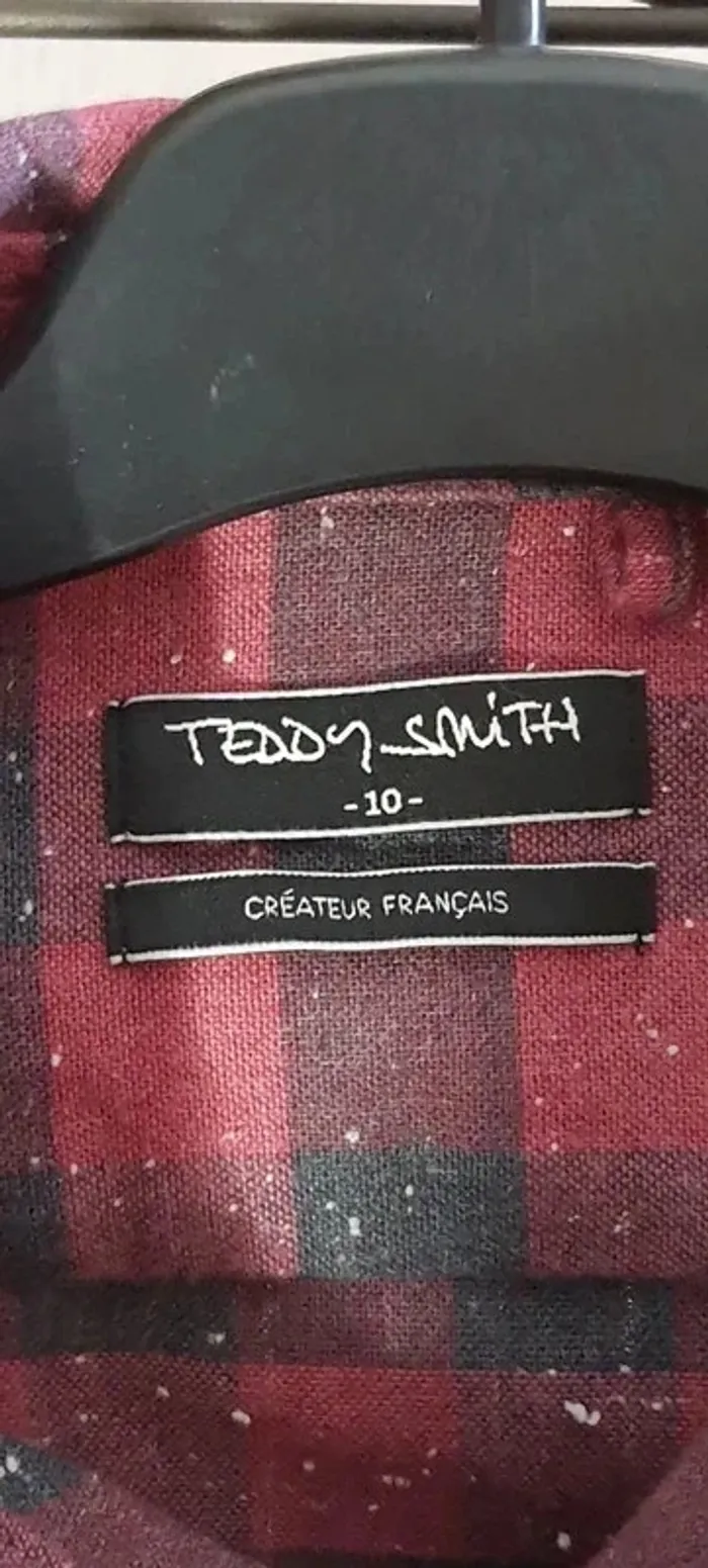 Chemise à carreaux garçon "Teddy Smith" 10 ans - photo numéro 5