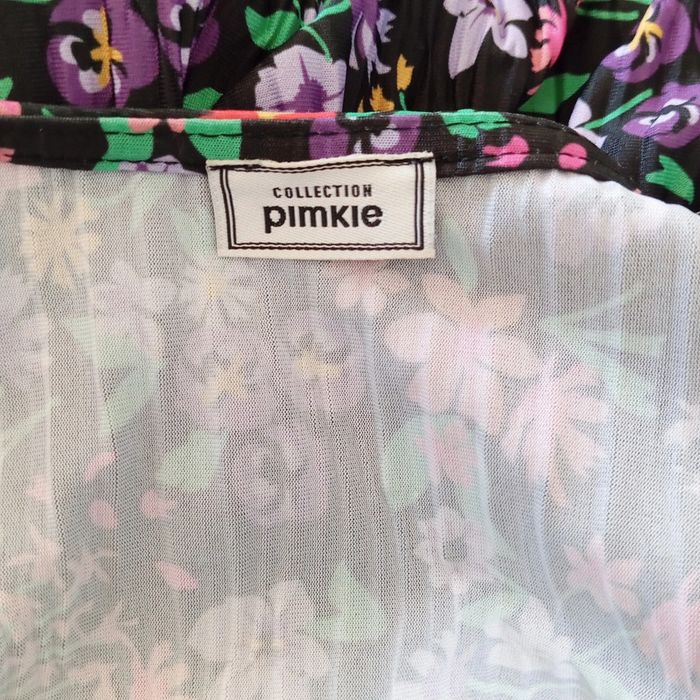Blouse Fleurie A Manches Longues Taille S Marque Pimkie - photo numéro 6