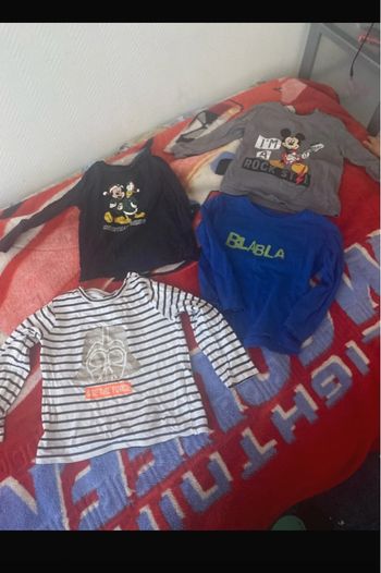 Lots 4 tee shirt manche longue
